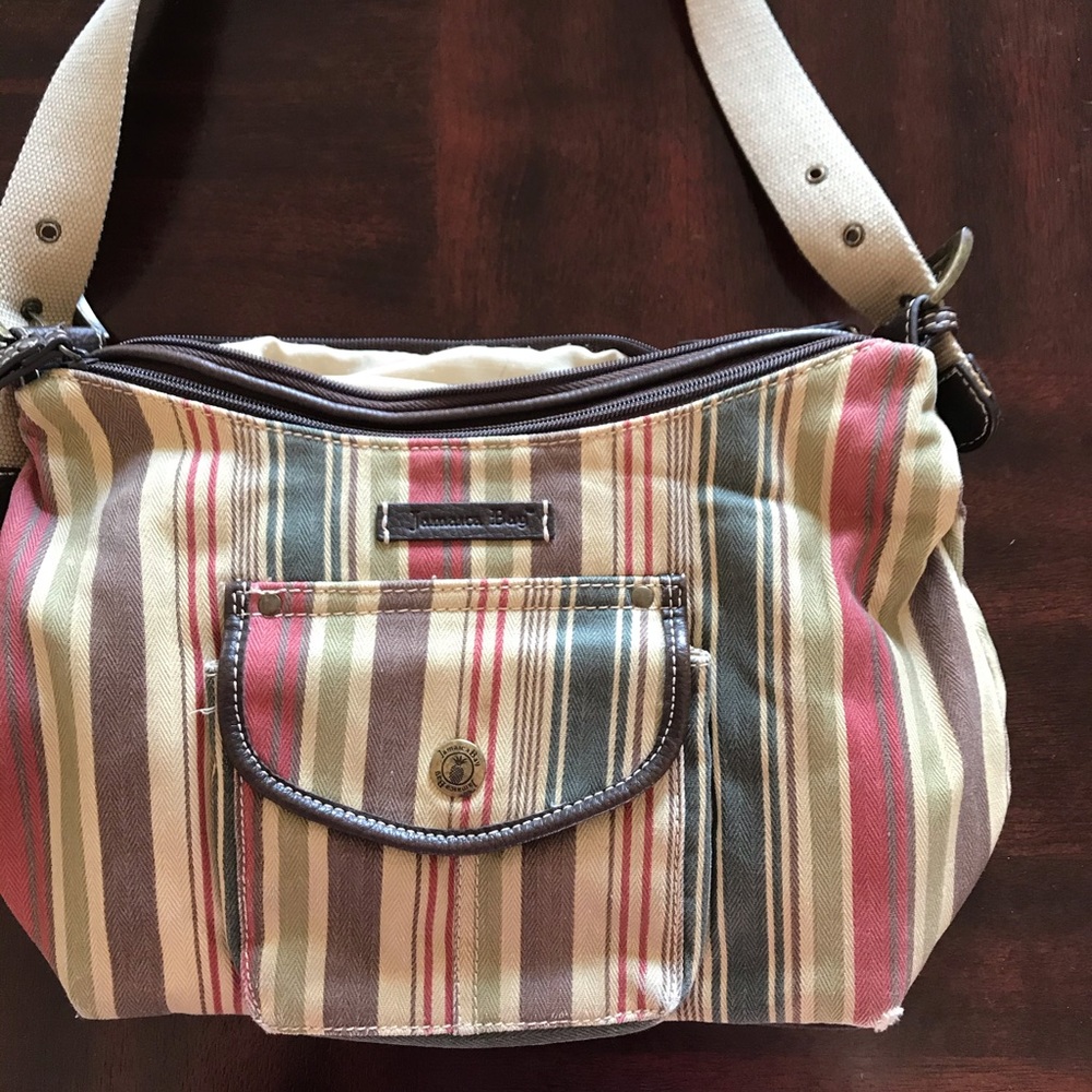 Women’s Jamaica Bay stripe purse